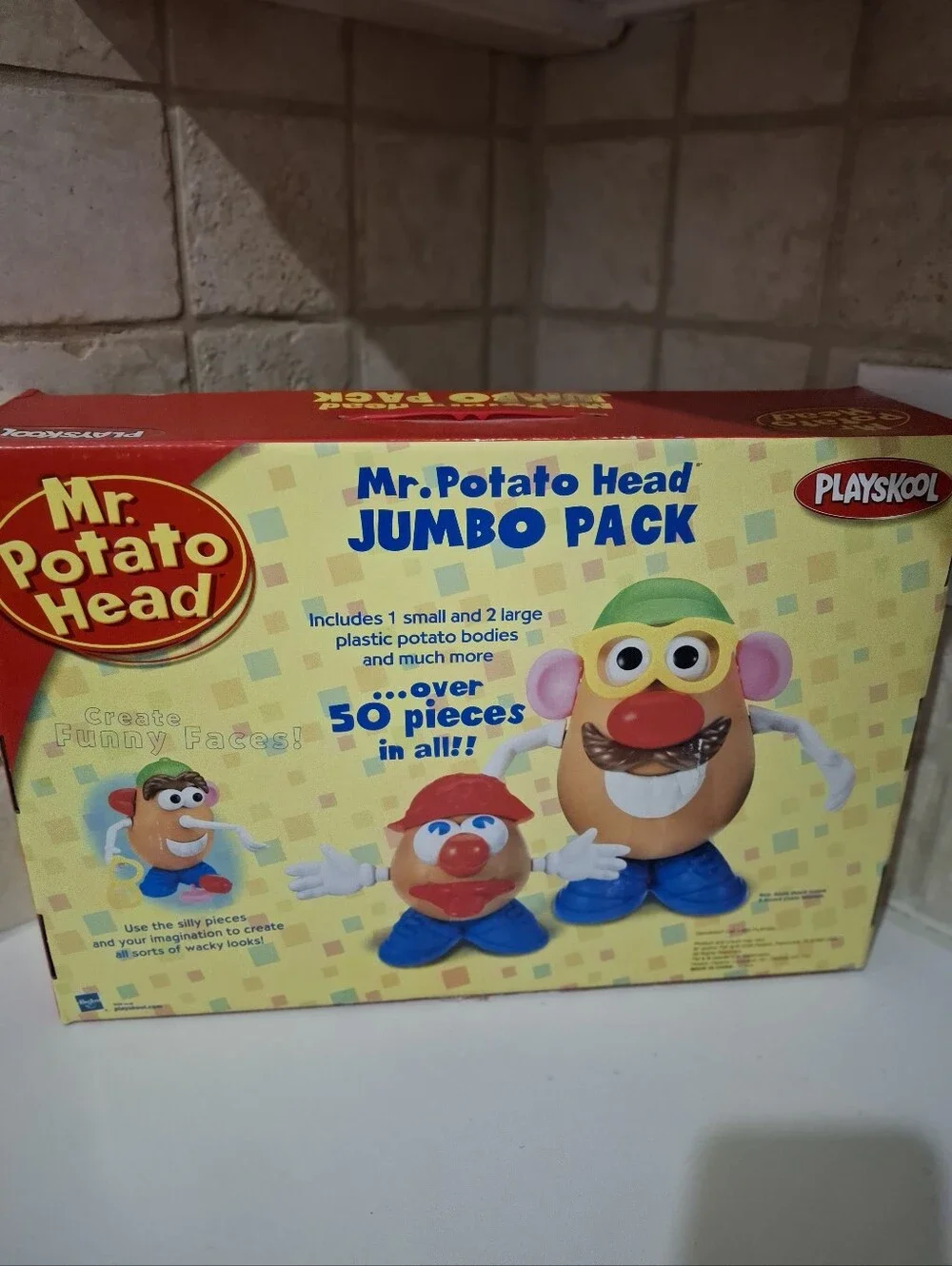 Vintage Mr. Potato Head Jumbo Pack Target Exclusive Over 50 Pieces